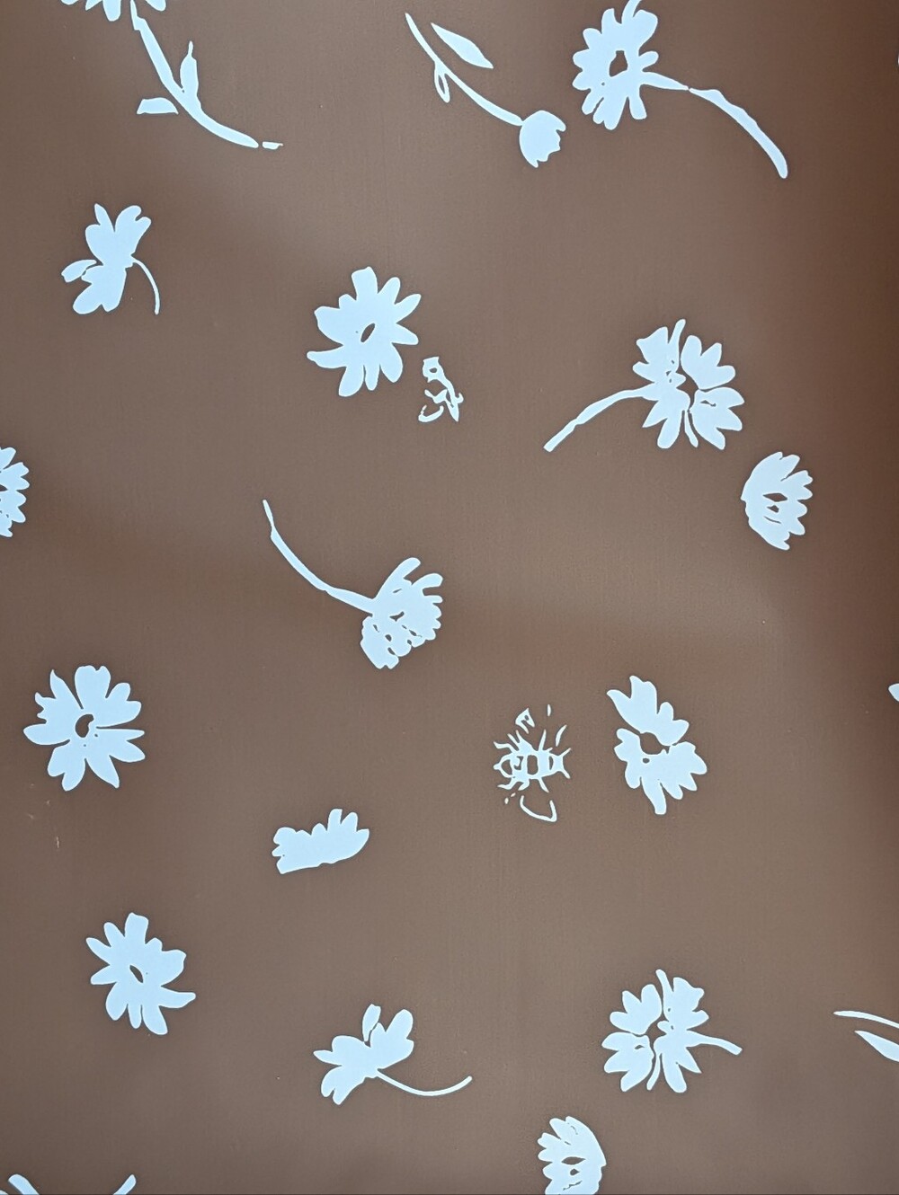 PolyMailers 10" By 13" Chocolate Brown Background Floral Bees Polymailers 10ct - Picture 6 of 7
